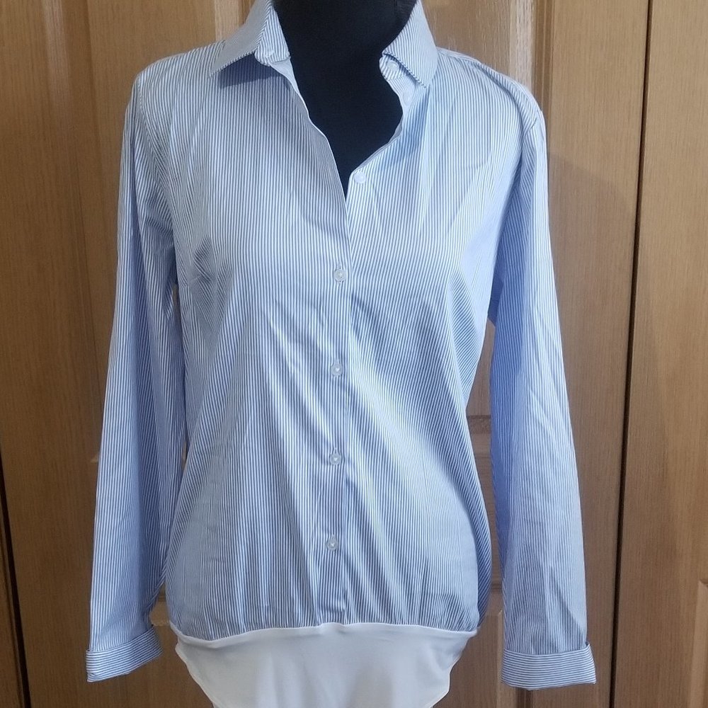 Express Essential Slim Fit Bodysuit Shirt